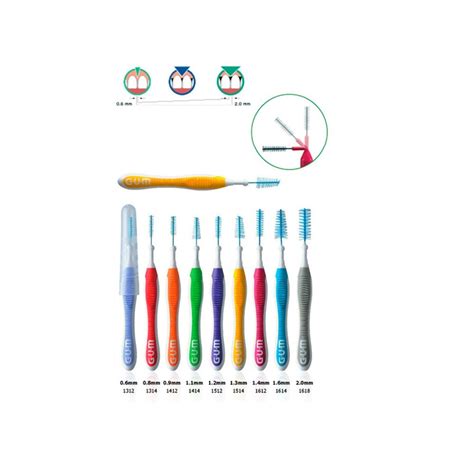 Gum 1614 Cepillo Interdental Trav Ler 1 6Mm