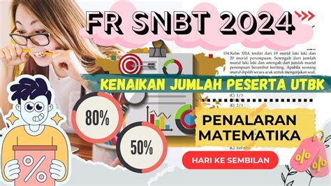 FR SNBT 2024 TOPIK KENAIKAN JUMLAH PESERTA UTBK DALAM PERSENTASE