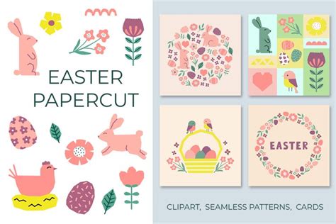 Easter Papercut Bundle