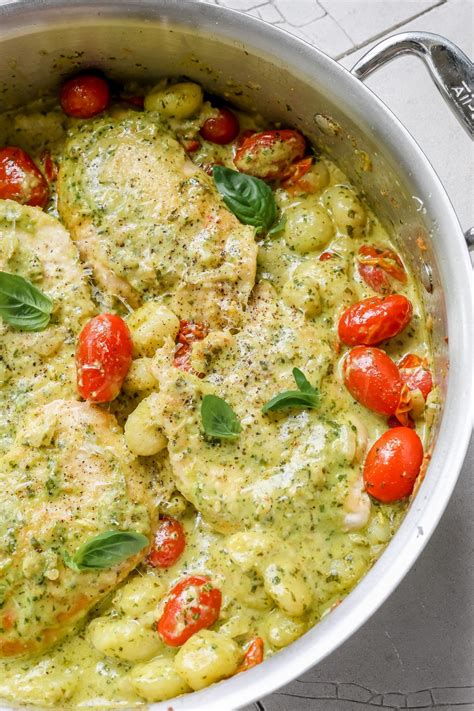 Pesto Gnocchi With Chicken • Kroll S Korner