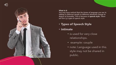 Oral Communication In Context Types Of Speech Styles Q Week Youtube