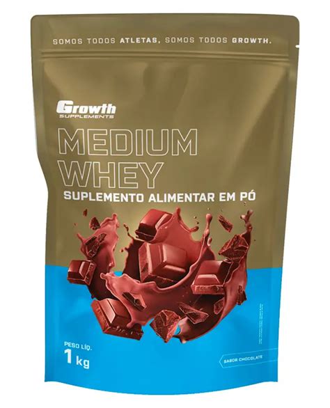 Whey Protein Concentrado 1kg Growth Supplements 1kg Sorvete De Creme🐕 Conheça A