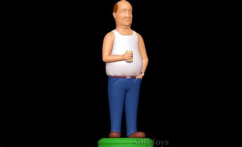 3d File Bill Dauterive King Of The Hill・design To Download And 3d