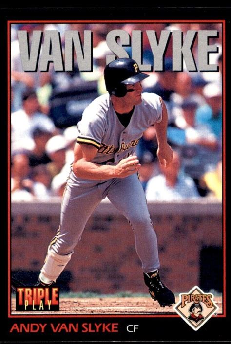 Donruss Triple Play Andy Van Slyke Ebay