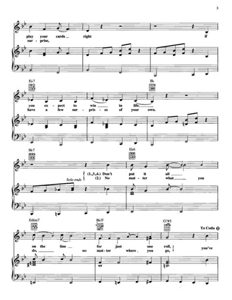 Ace In The Hole By George Strait Piano Vocal Guitar Digital Sheet