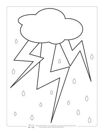 weather coloring pages  kids artofit