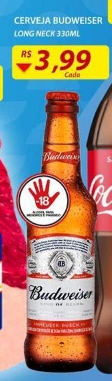 Cerveja Budweiser Long Neck 330ml Oferta Na Assaí Atacadista