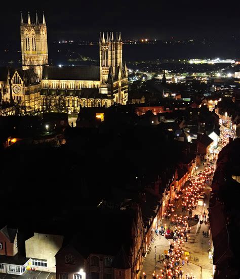 Torchlight Procession Cathedral Credit To Kurnia Aerial Photography