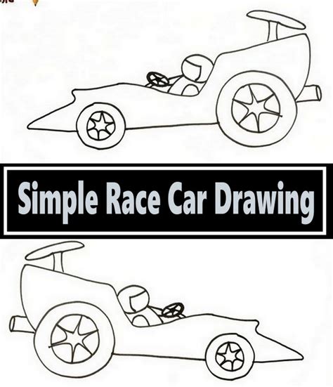 Race Car Drawing