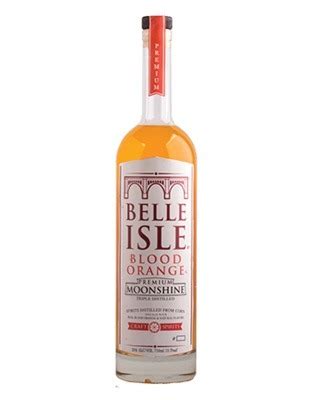 Belle Isle Blood Orange Moonshine 750ml Luekens Wine Spirits