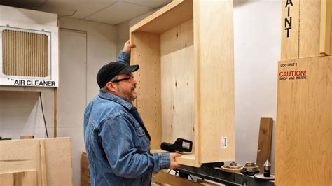 Installing The Wall Cabinets YouTube