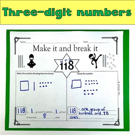 Composing And Decomposing Numbers Bundle Made By Teachers