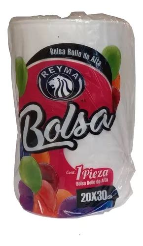 Bolsa Reyma En Rollo Alta Densidad Cm Cm Mercadolibre