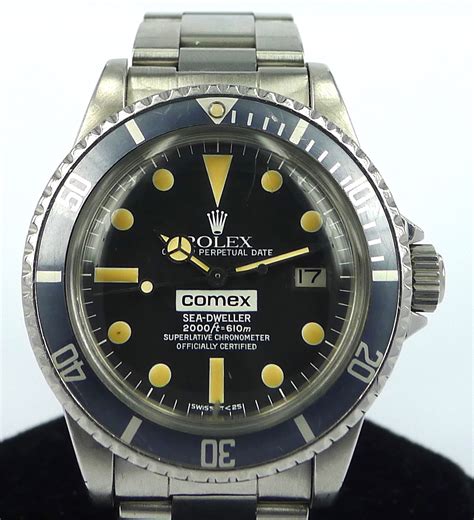 Rolex Sea Dweller Ref 1665 With Comex Dial GR Luxury