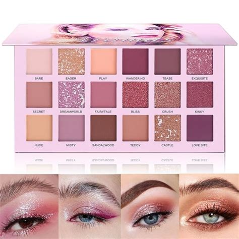 Amazon UCANBE Professional 18 Colors Aromas Nude Eyeshadow