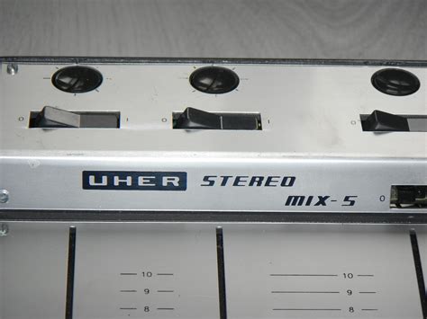 Infrequent Sound Sex Tex Technology Uher Stereo Mix Typ A Mischpult