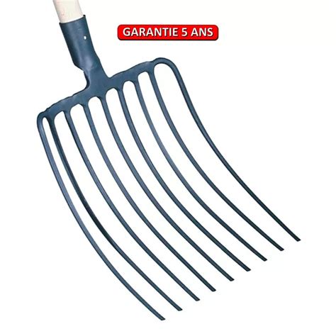 Fourche Cailloux Dents Cm Sans Manche Outil Main De Jardin