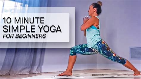 10 Minute Simple Yoga For Beginners YouTube