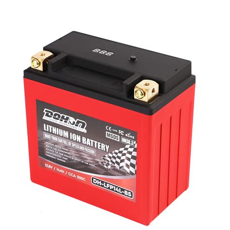 14L BS 12V 14Ah 500CCA Lithium Battery LiFePO4 Motorcycle For HARLEY