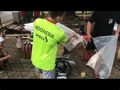 BAGAIMANA CARA PACKING SEPEDA LIPAT TIGA UNITED TRIFOLD UNTUK DI KIRIM