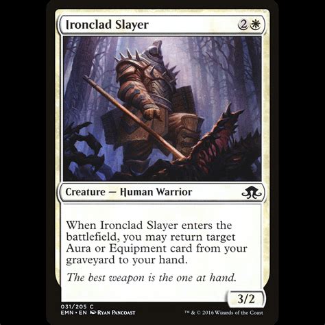 Mtg Ironclad Slayer Eldritch Moon Madtoyz