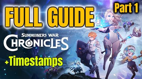 Summoners War Chronicles FULL GUIDE Part 1 YouTube