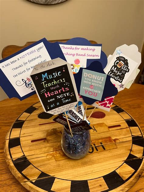 Marching Band Director Appreciation Diy Gift Band Director Gift