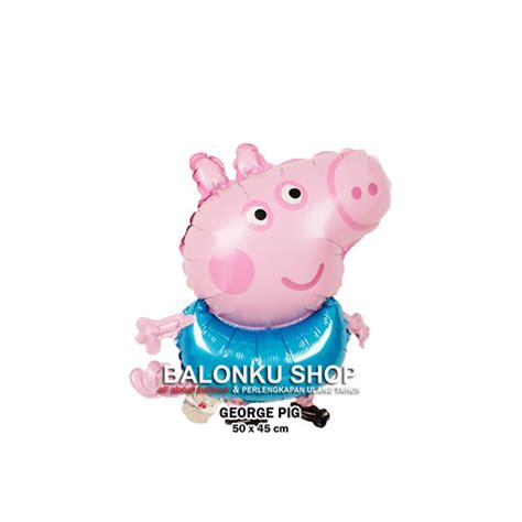 Jual Balon Foil Peppa Pig Balon George Pig Balon Peppa Pig Kota