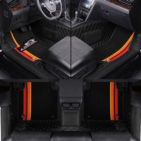 Amazon Custom Double Layer Car Floor Mats Custom Fit For Cars