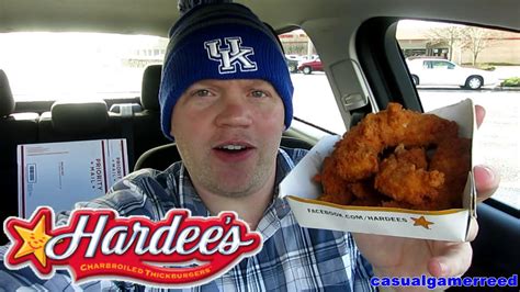 Reed Reviews Hardee S Hand Breaded Chicken Tenders Youtube