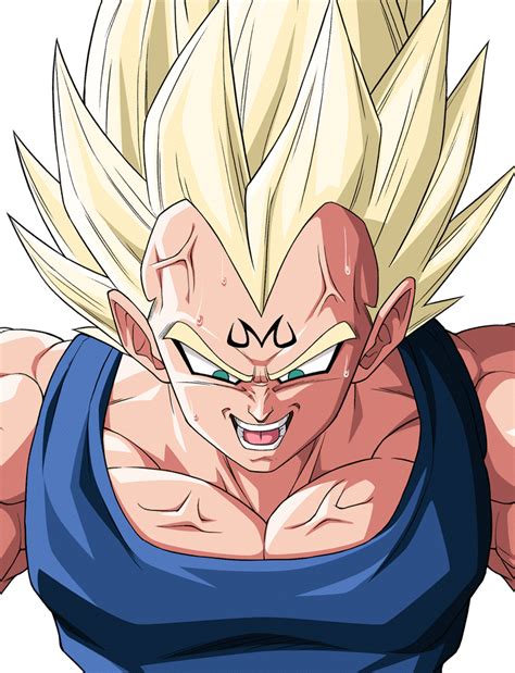 Majin Vegeta Render 2 Dokkan Battle By Maxiuchiha22 On Deviantart