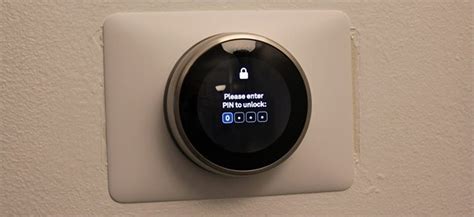 Comment Verrouiller Votre Thermostat Nest Avec Un Code Pin Azur Plus