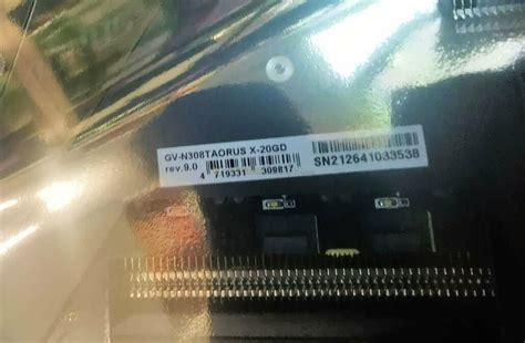 Gigabyte GeForce RTX 3080 Ti With 20GB GDDR6X Memory Pictured & Also ...