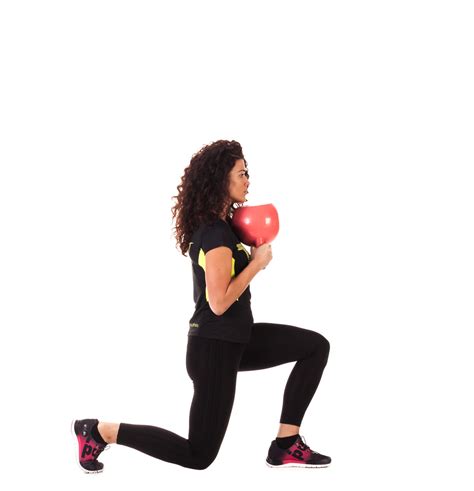 Kettlebell Reverse Lunge Total Workout Fitness