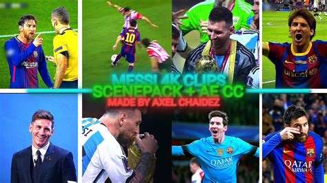 Lionel Messi Scenepack K Clips Upscaled Free Clips For Edits Cc