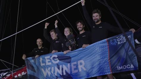 WATCH Team Malizia Celebrate Leg 3 Triumph Of The Ocean Race 2023 By