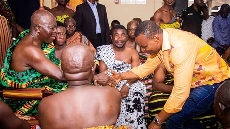 Chairman Wontumi Finally Meets Otumfour Osei TutuAs Dr Bawumia Kennedy