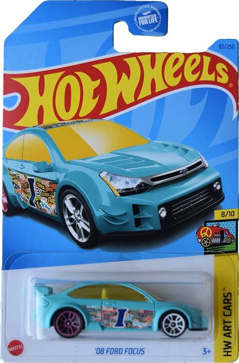 Amazon Hot Wheels 08 Ford Focus HW Art Cars 8 10 Toys Games