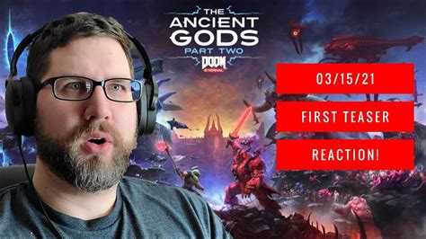 Teaser Reaction Doom Eternal The Ancient Gods Part 2 YouTube