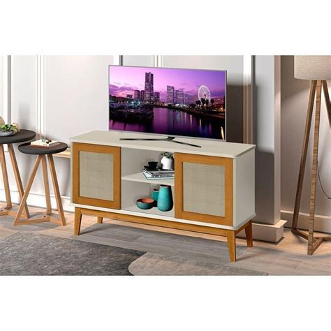 Buffet Denver 2 Portas De Correr Lv Móveis Cor nude MadeiraMadeira