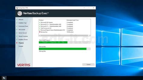 How To Install Veritas Backup Exec 21 On Windows Server 2019 Youtube