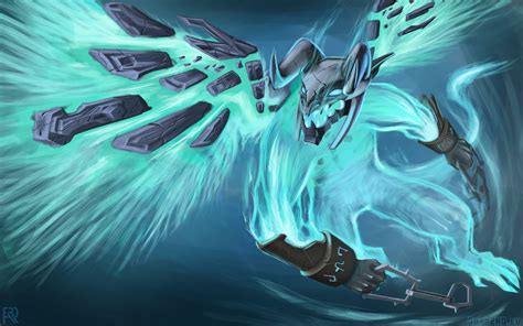 Wallpaper Illustration Underwater Dragon Dota Ghost Ship