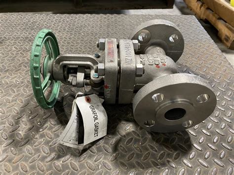 Kitz 1 1 2 600 RF CF8M Gate Valve Fig 600UMAM GRF