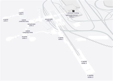 Terminal 1 Las Vegas airport map | Harry Reid (Mccarran) airport gate map