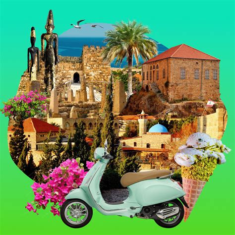 Lebanon In A Nutshell | A Collage Series :: Behance