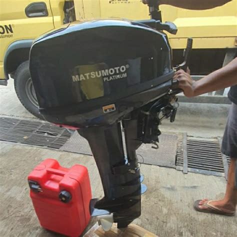 Jual Mesin Perahu Boat Tempel Mob J Matsumoto Outboard Shopee Indonesia