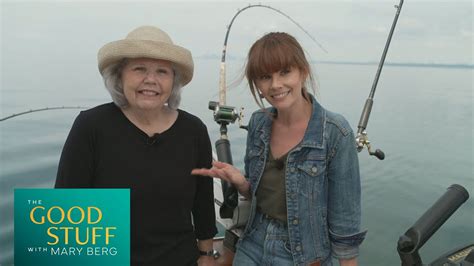 Mary And Myra Berg Learn To Try Salmon Fishing The Good Stuff With