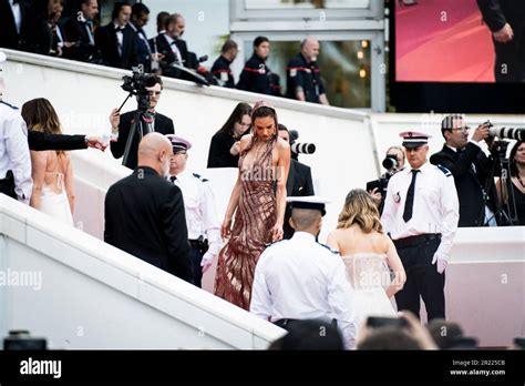 Cannes France 16th May 2023 Alessandra Ambrosio Attends The Red