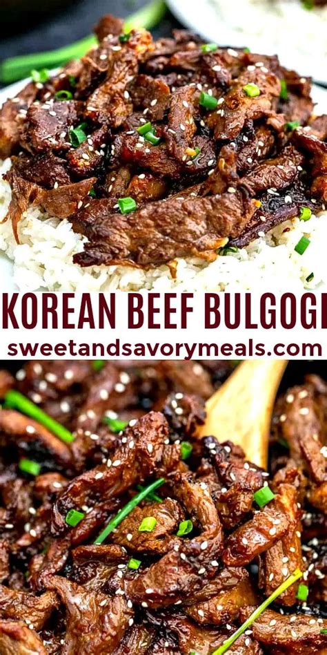 Korean Beef Bulgogi Or Korean Bbq Beef [video] Recipe Bulgogi Beef Beef Bulgogi Recipe