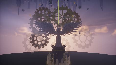 Minecraft Angel Statue Schematic